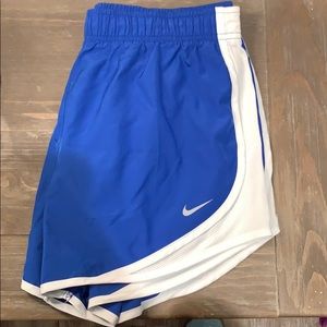 Vibrant Blue Nike Track Shorts